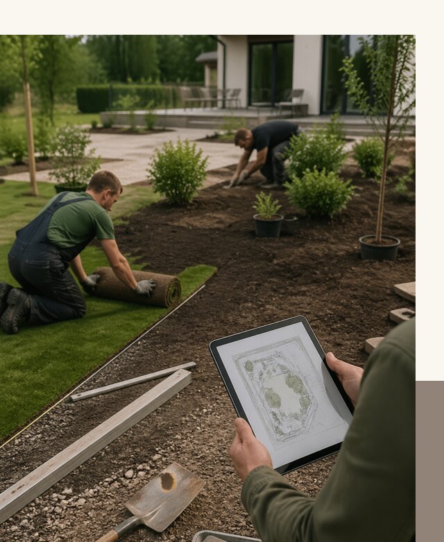 Ландшафтный дизайн участка под ключ и благоустройство в Лыткарине
